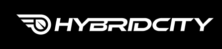 Logo de la marca y fabricante de bicicletas electricas Hybrid City